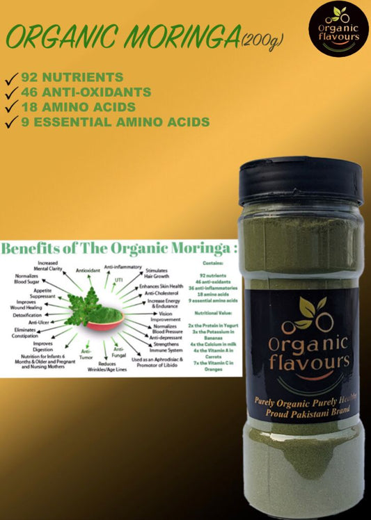 Organic Moringa (200g)